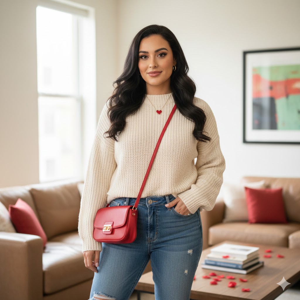 Casual Valentine’s Day Outfit (Cute & Effortless)