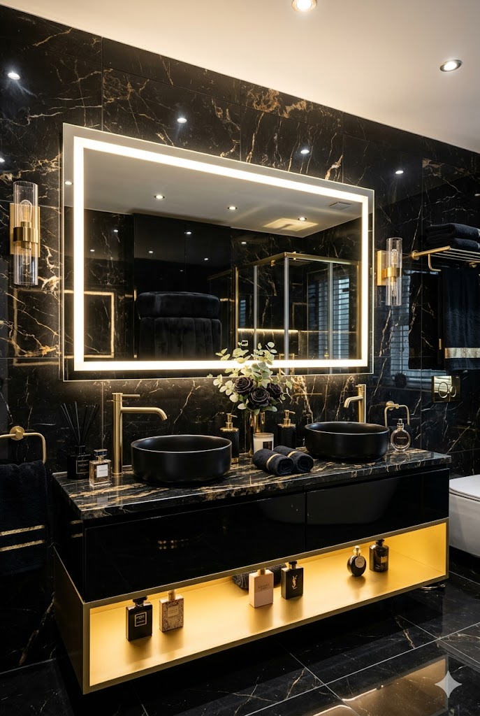 What Defines a Baddie Bathroom Style