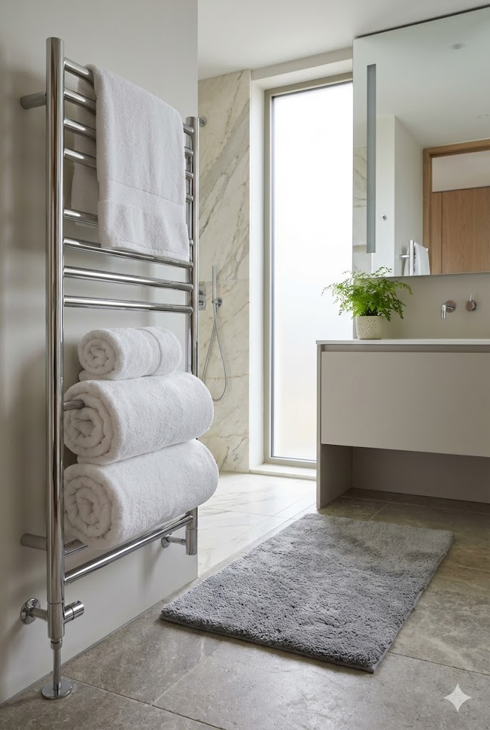 Towels and Textiles That Make a Bathroom Feel Like a Hotel