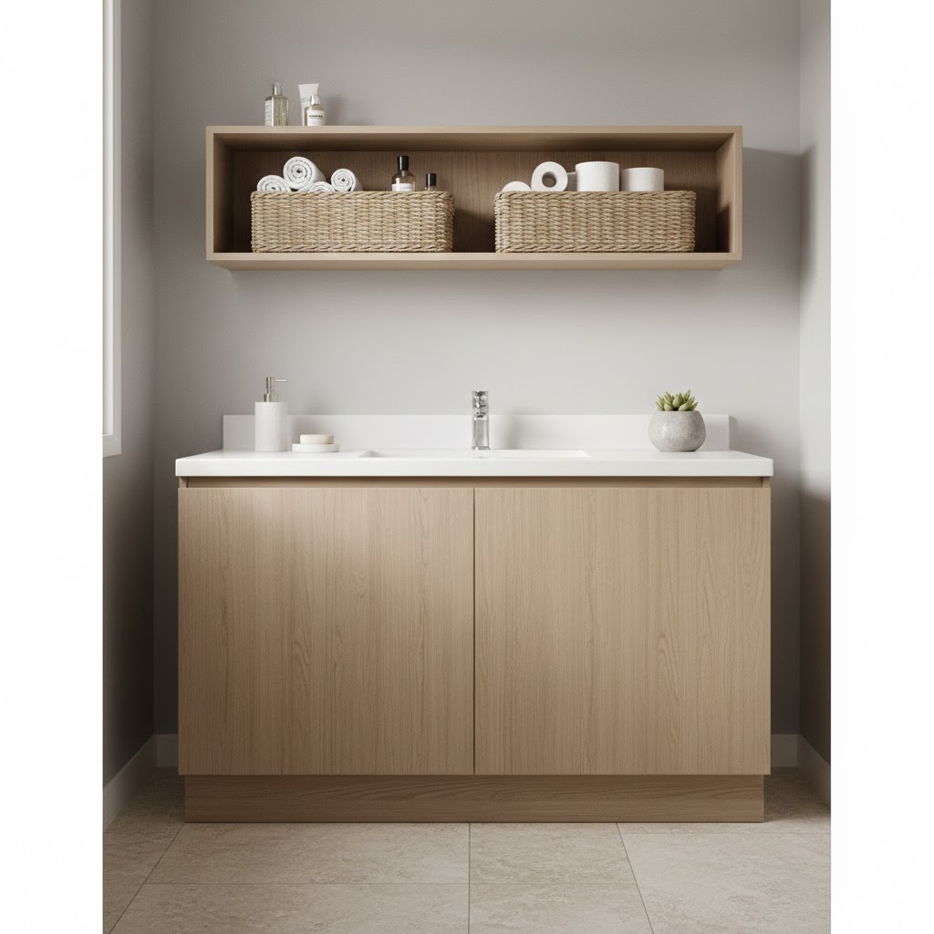 Bathroom Storage Decor (Hide the Mess, Show Only the Pretty Things)