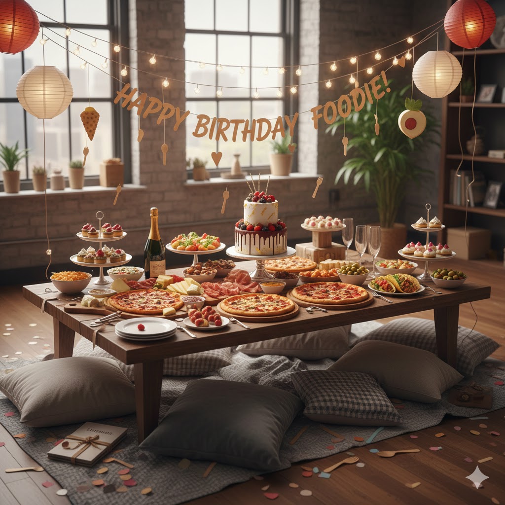 Foodie Birthday Package