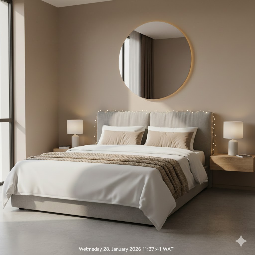 Lighting Setup That Makes a Bedroom Look Cozy and “Expensive”