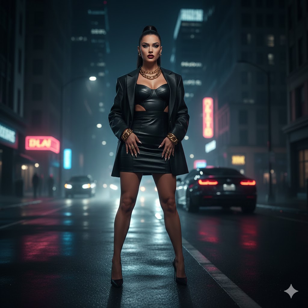 Black Baddie Outfit — Timeless Confidence