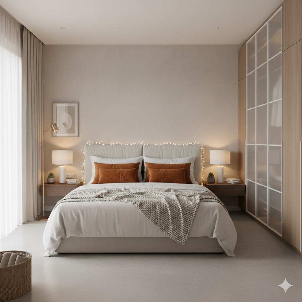 Lighting and Mood (The Fastest Way to Make a Couple Bedroom Feel Romantic)