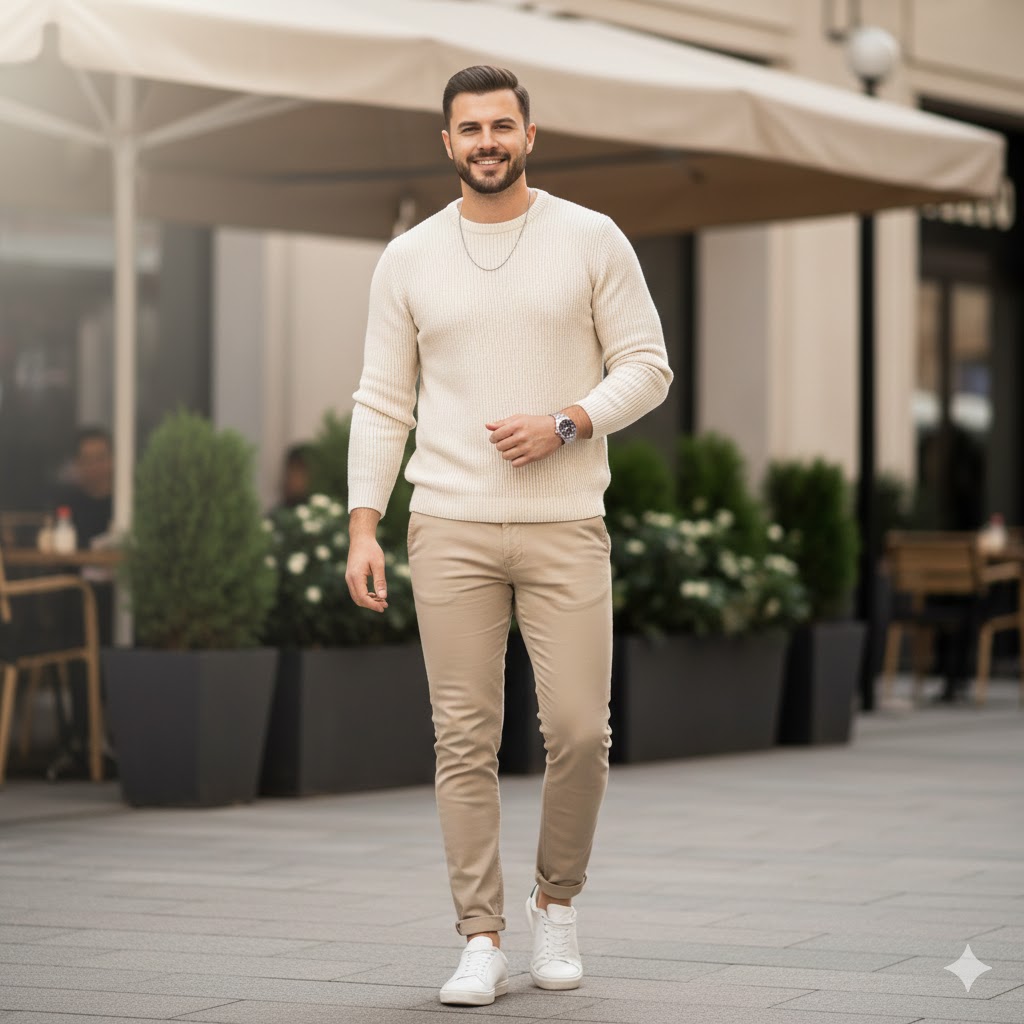 Valentine Night Out Outfit for Guys (Bold but Clean)