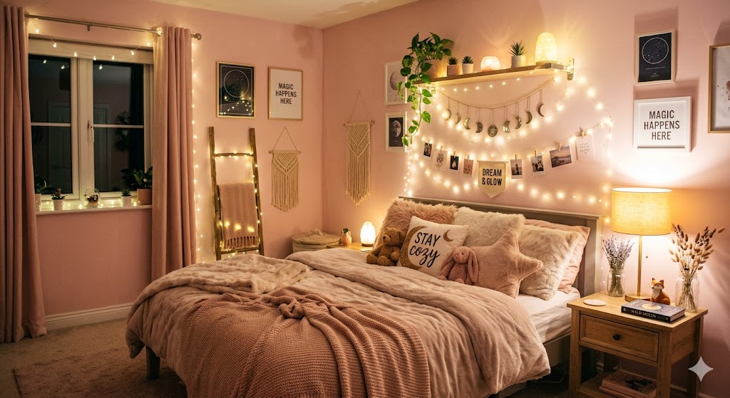 Lighting Ideas That Make a Girl’s Room Feel Magical