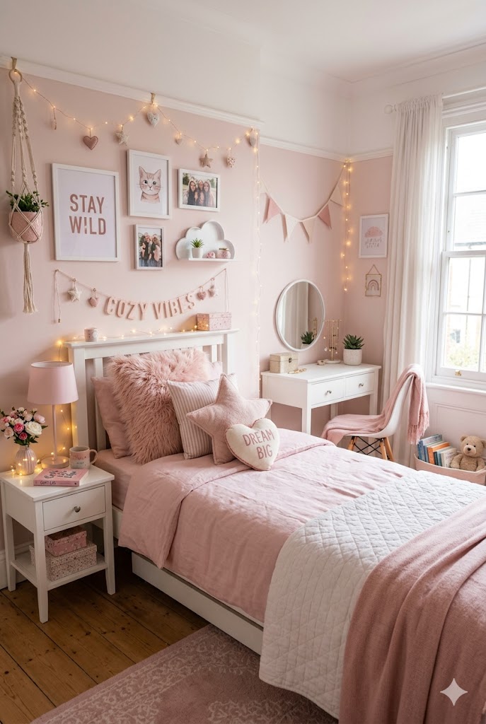 Choosing Soft and Beautiful Color Themes for a Cute Girl Room
