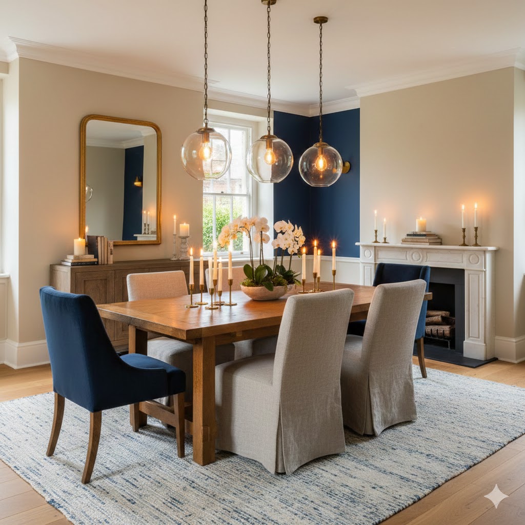 What Lighting and Colors Make a Dining Space Feel Warm and Inviting?
