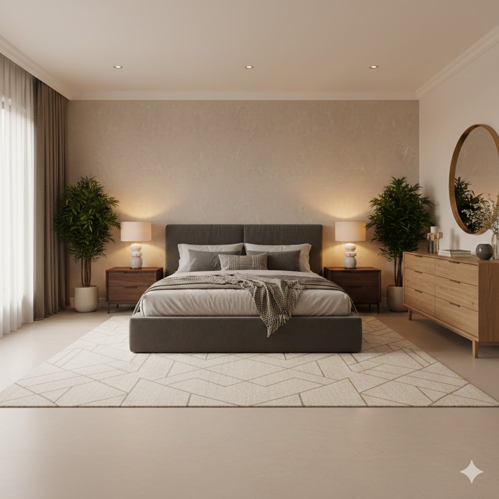 How Do You Arrange Bedroom Furniture for a Balanced Look?