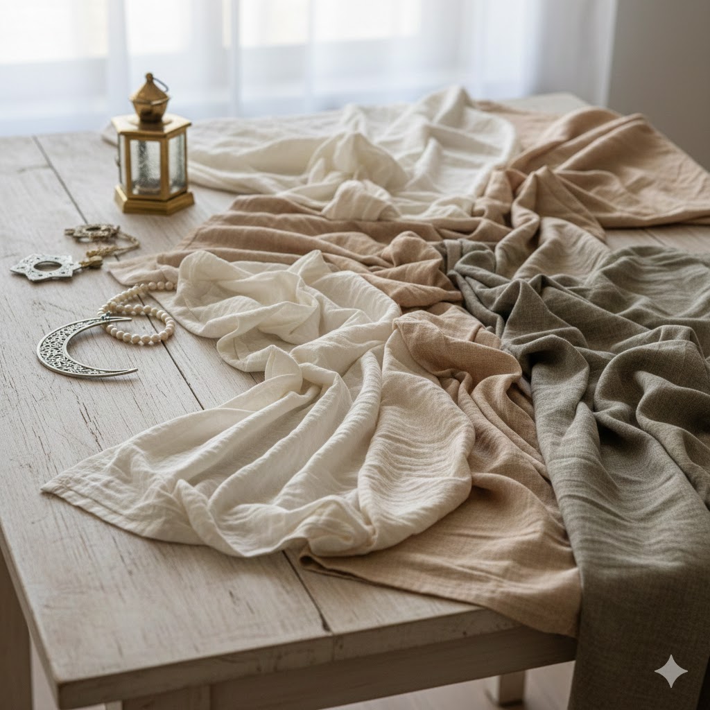 Best Fabrics for Ramadan Jalamia for Men