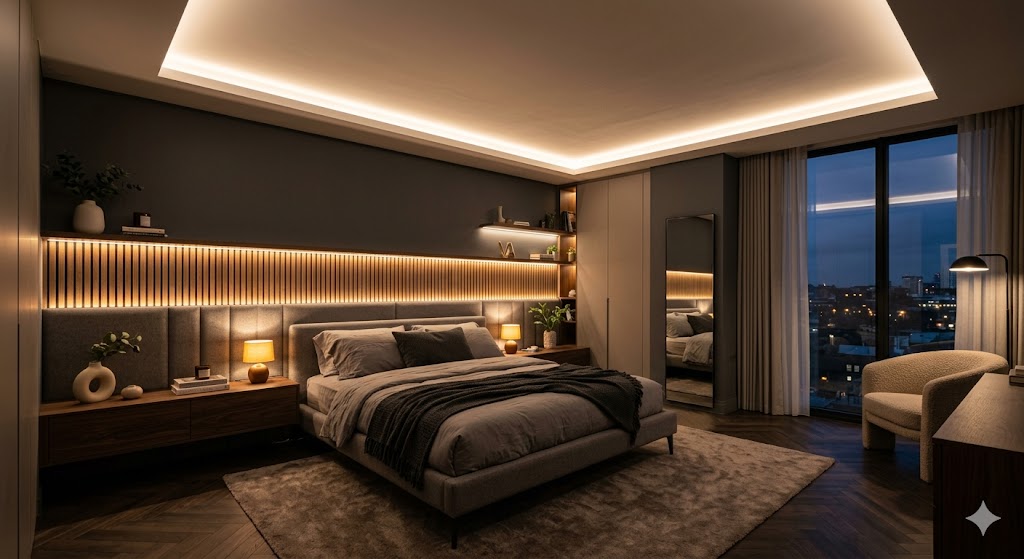 Creative LED Light Ideas for a Modern Room Look