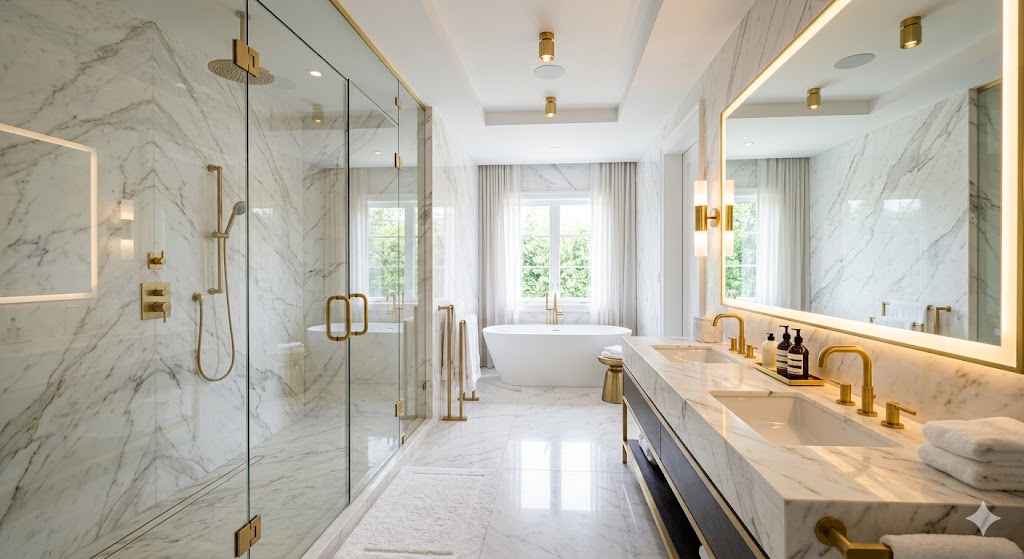 Lighting and Layout That Create a Spa-Like Experience