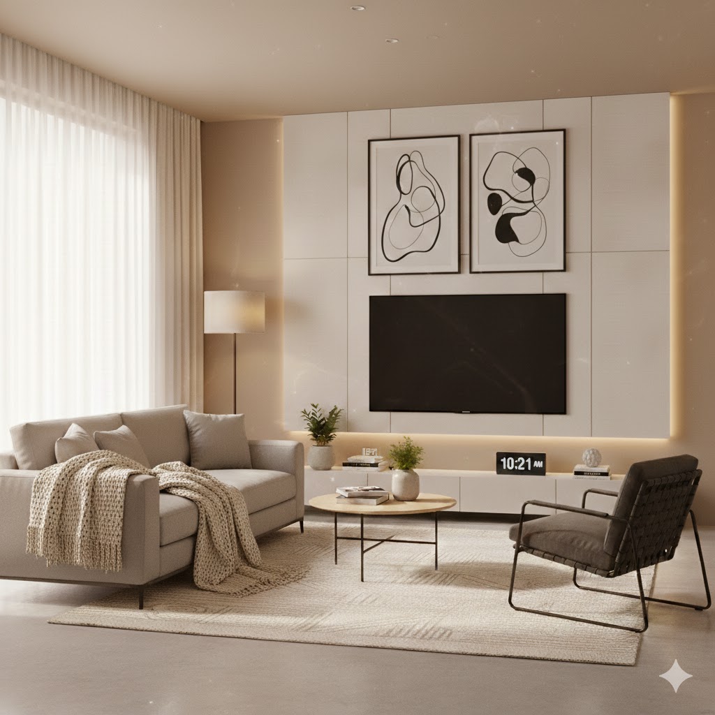 Lighting and Small Accessories (The Secret to Cozy “Home Feel”)