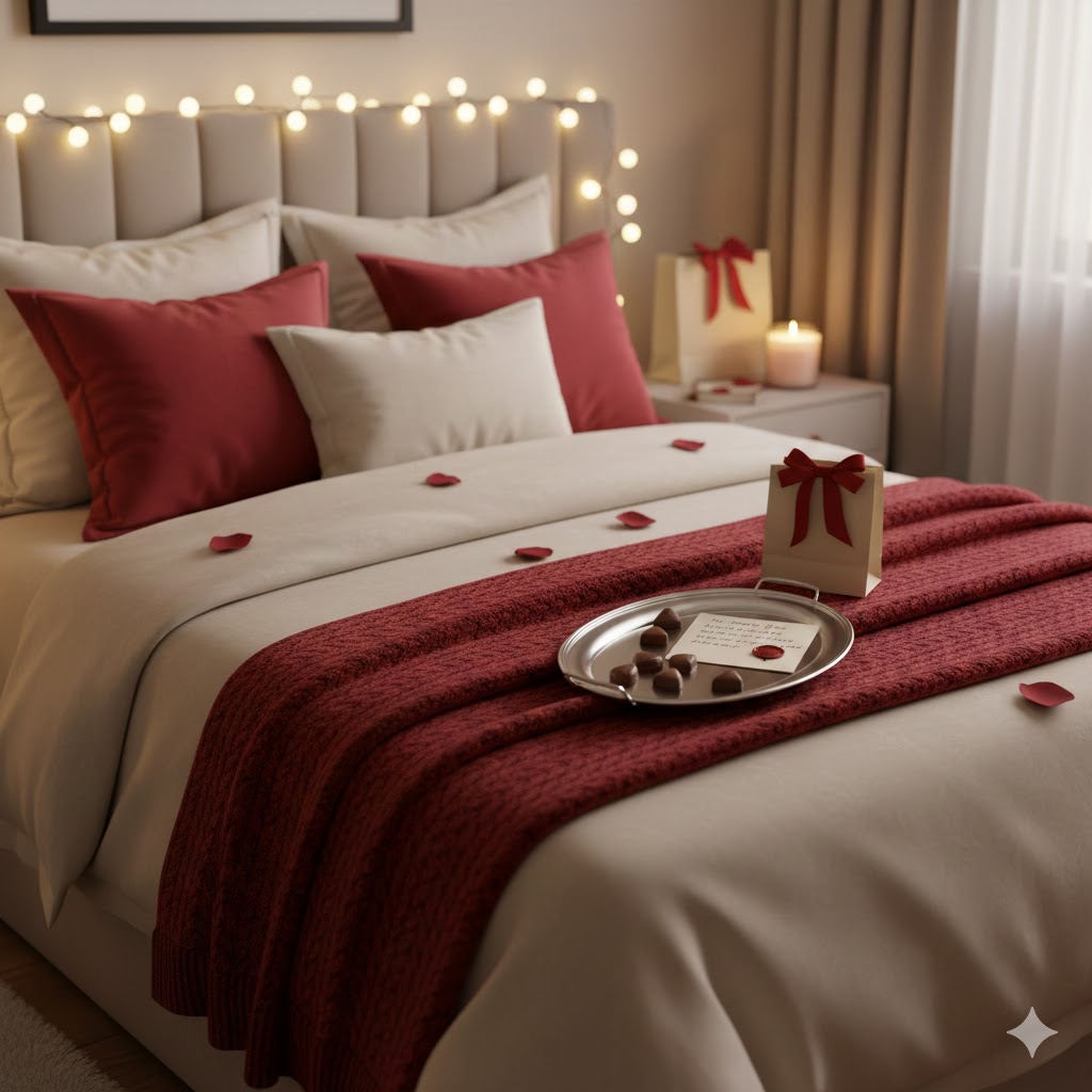Bedroom and Surprise Corners (Small Romantic Touches That Feel Deep, Not Childish)