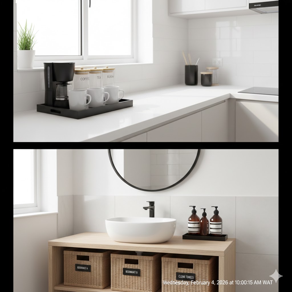 Kitchen and Bathroom Decor With Roommates (Clean Look Without Constant Arguments)