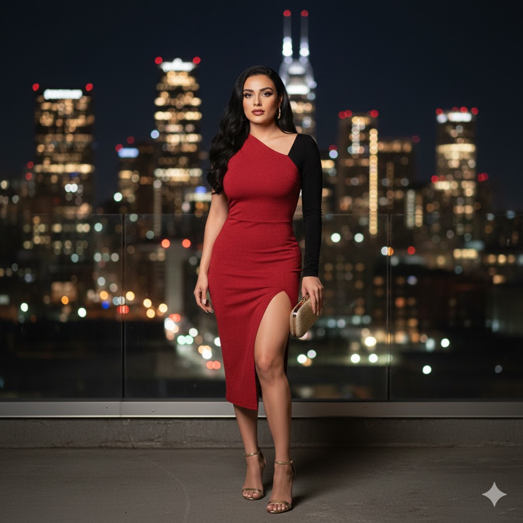 Sexy Valentine’s Day Outfit (Bold & Confident)