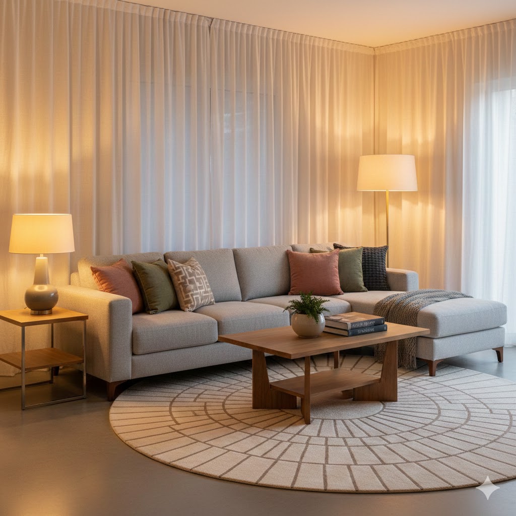 How Do Colors and Lighting Change Living Space Designs?