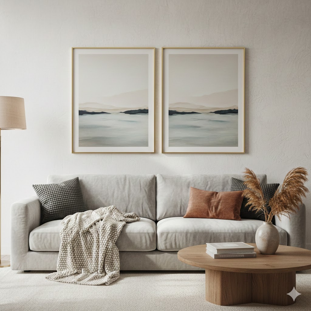 Use the Right Size and Placement (The “Too Small” Problem That Ruins Most Walls)