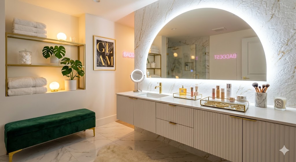 Baddie Bathroom Ideas That Create a Bold and Luxurious Self-Care Space