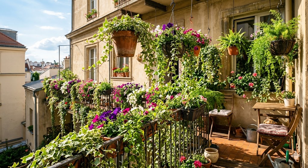 Balcony Garden Ideas With Hanging Plants That Turn Small Spaces Into Green Retreats
