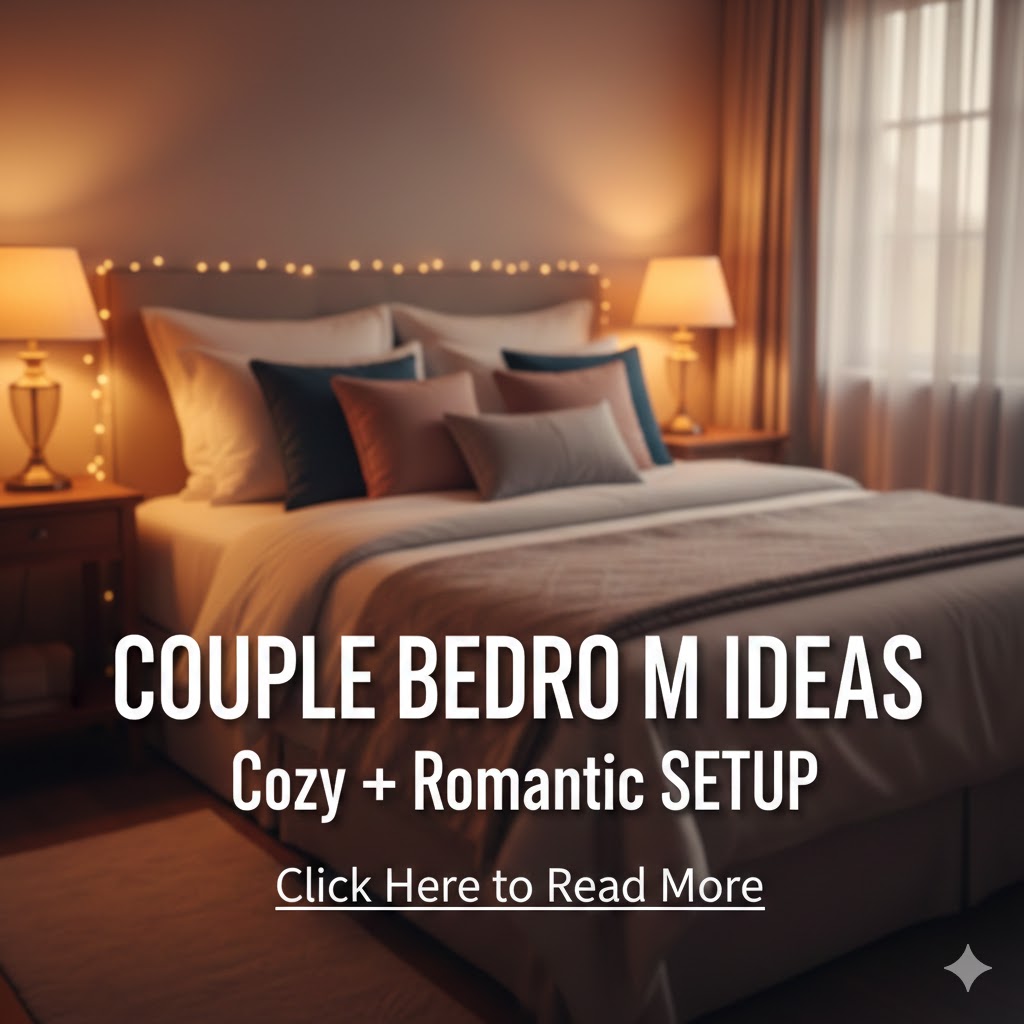Couple Bedroom Ideas: How to Set Up a Cozy, Romantic Bedroom at Home (Simple and Clean)