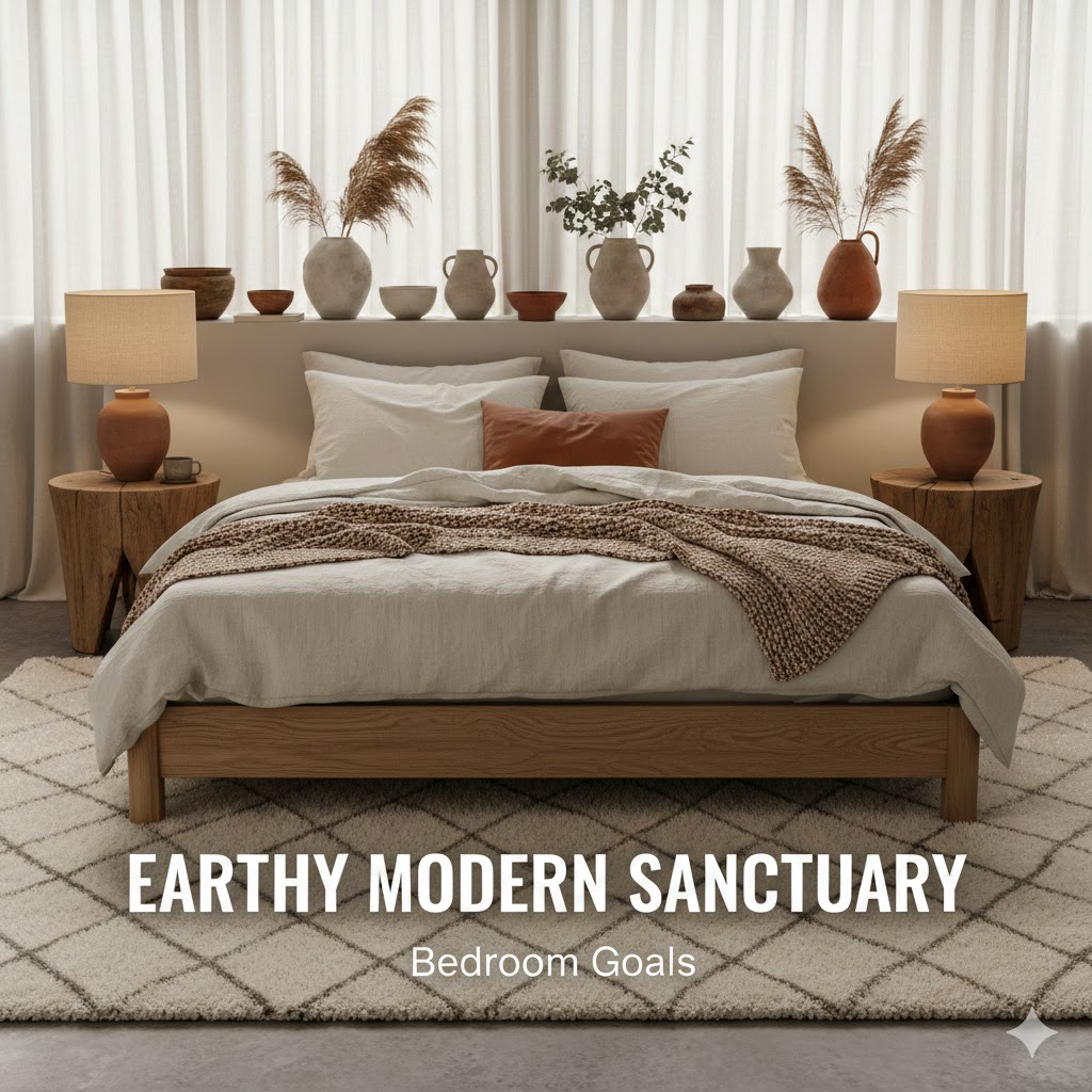 Earthy Modern Home Decor Ideas to Create a Warm and Natural Space