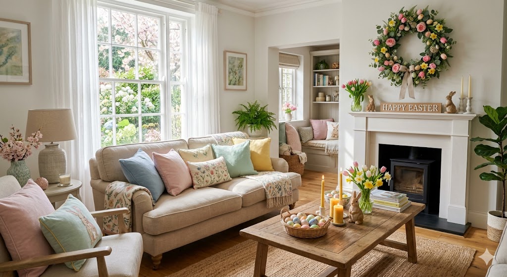 Easter Home Decor Ideas That Make Your Home Feel Fresh, Bright, and Festive