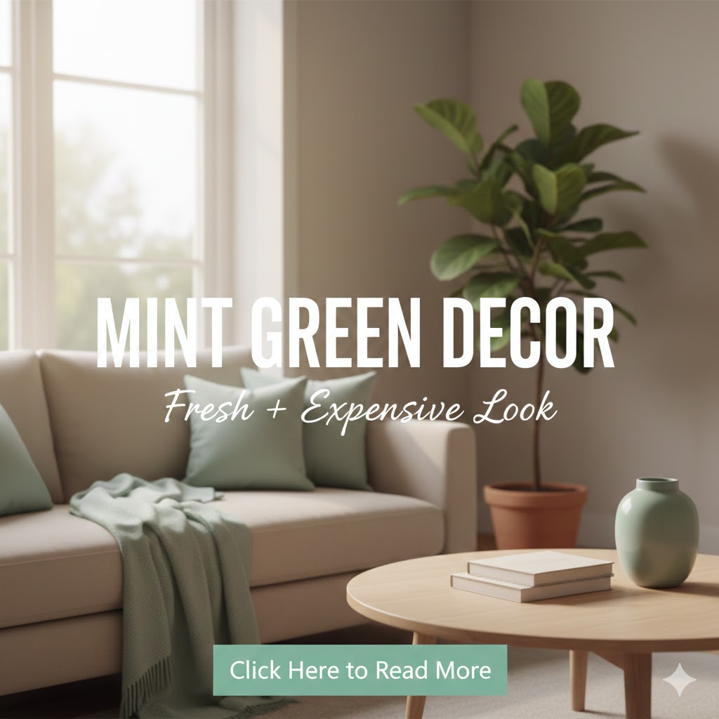 Mint Green Home Decor: How to Use This Color So Your Home Looks Fresh, Clean, and Expensive