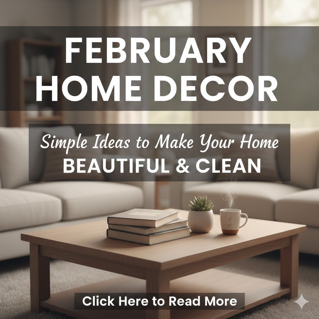 February Simple Home Decor Ideas: Clean, Cozy, and Easy Upgrades for Any Room