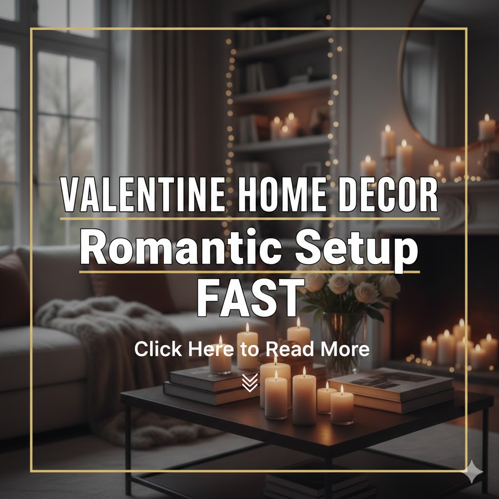 Valentine Home Decor Ideas: A Simple Strategy to Make Your House Look Romantic (Fast)