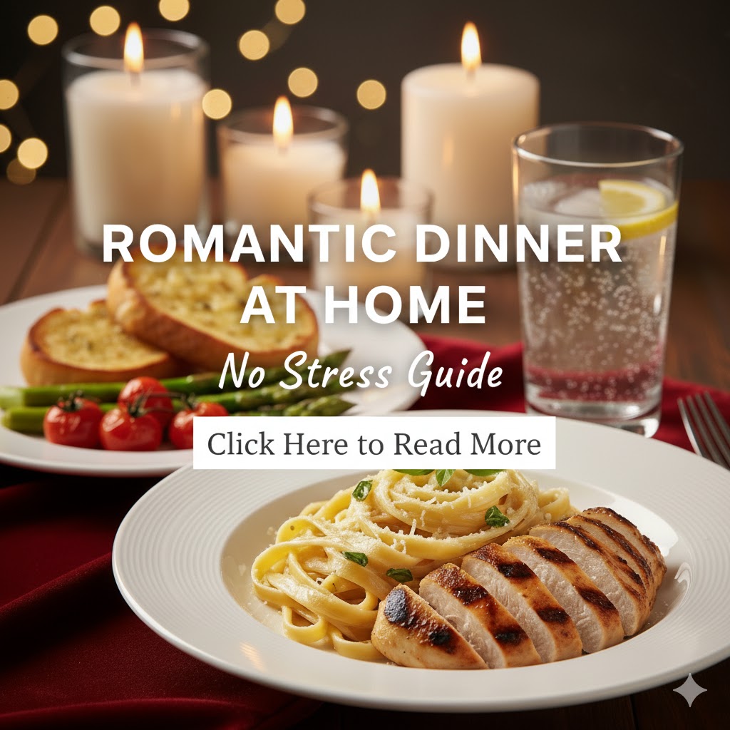 Valentine Romantic Dinner Ideas: How to Plan a Simple, Sweet Night at Home (No Stress)