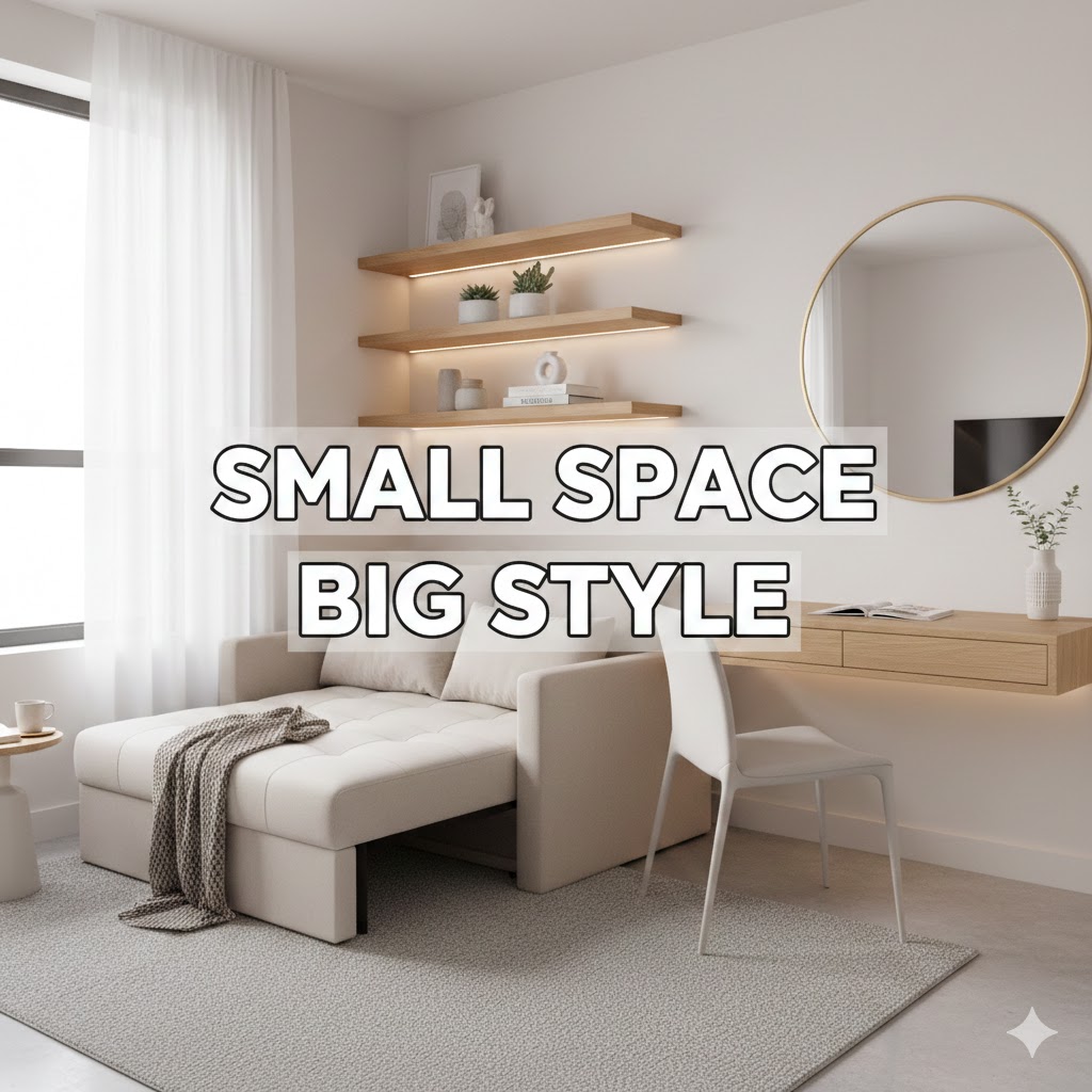 Smart Home Decor Ideas for Small Apartments That Save Space and Look Beautiful