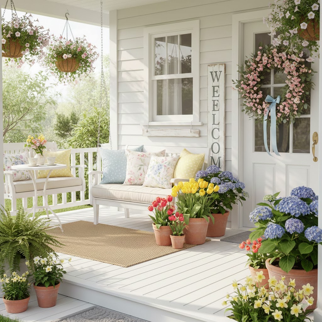 Spring Porch Decor Home Ideas: How to Refresh Your Outdoor Space for the Season