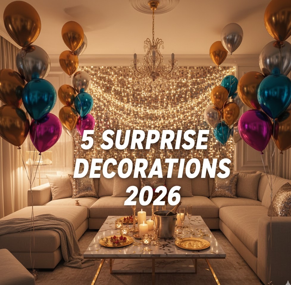 5 Surprise Decorations for New Year 2026