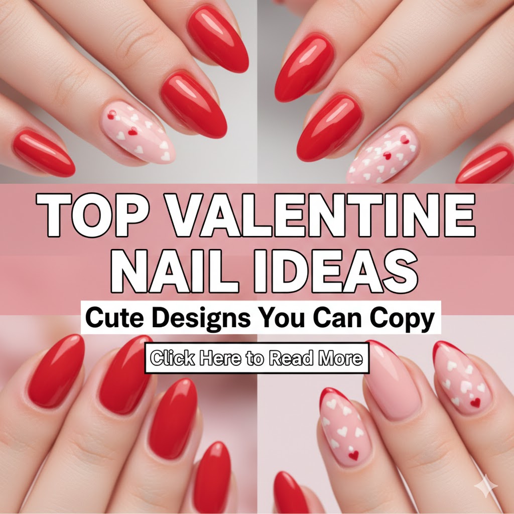 Top Valentine Nail Ideas: Cute, Simple, and Elegant Designs You Can Copy