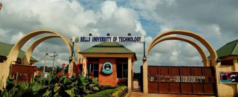 Bells University of Technology Post UTME/DE Form 2026/2027: Cut Off Mark, Fees, Portal