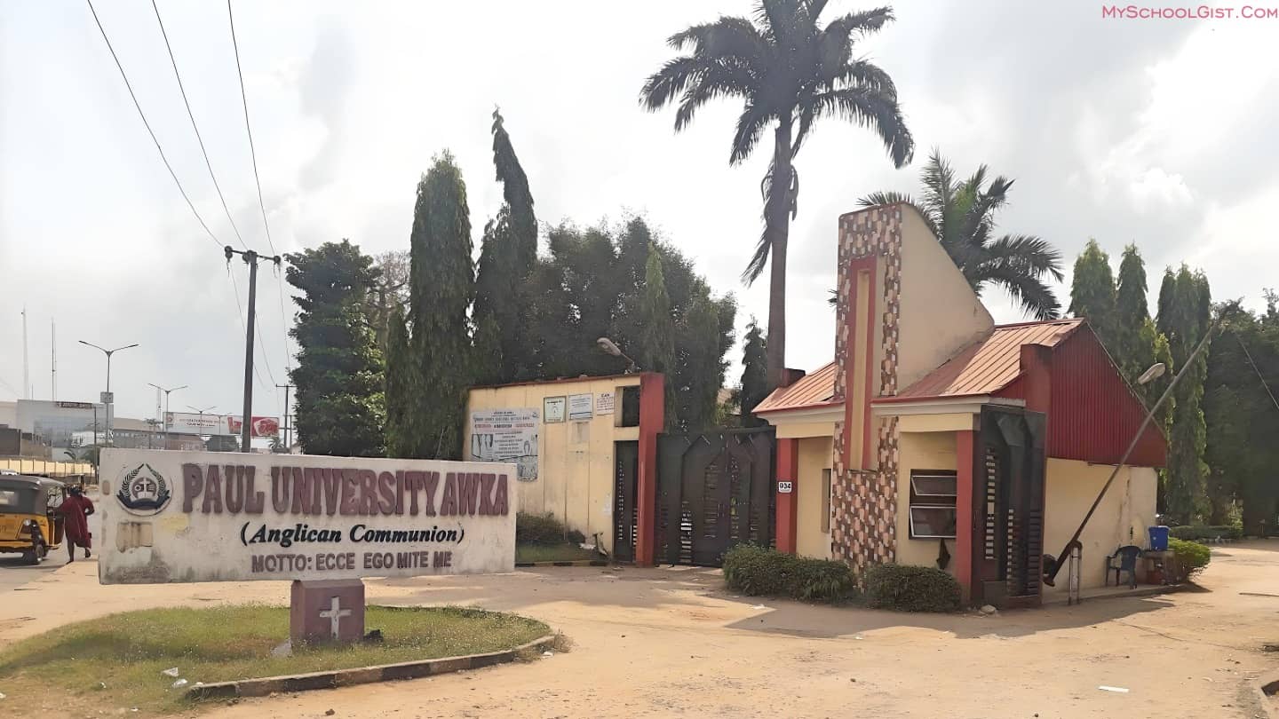 Paul University Awka Post UTME Form 2026/2027 Is Out