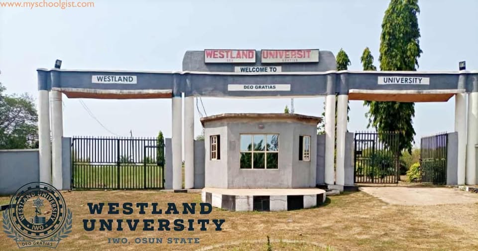 Westland University Post UTME Form 2026/2027 Is Out