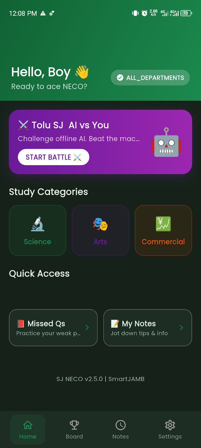 SJ NECO App